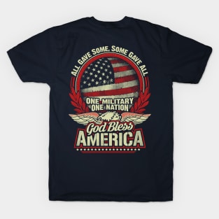 Veteran God Bless America Shirt T-Shirt